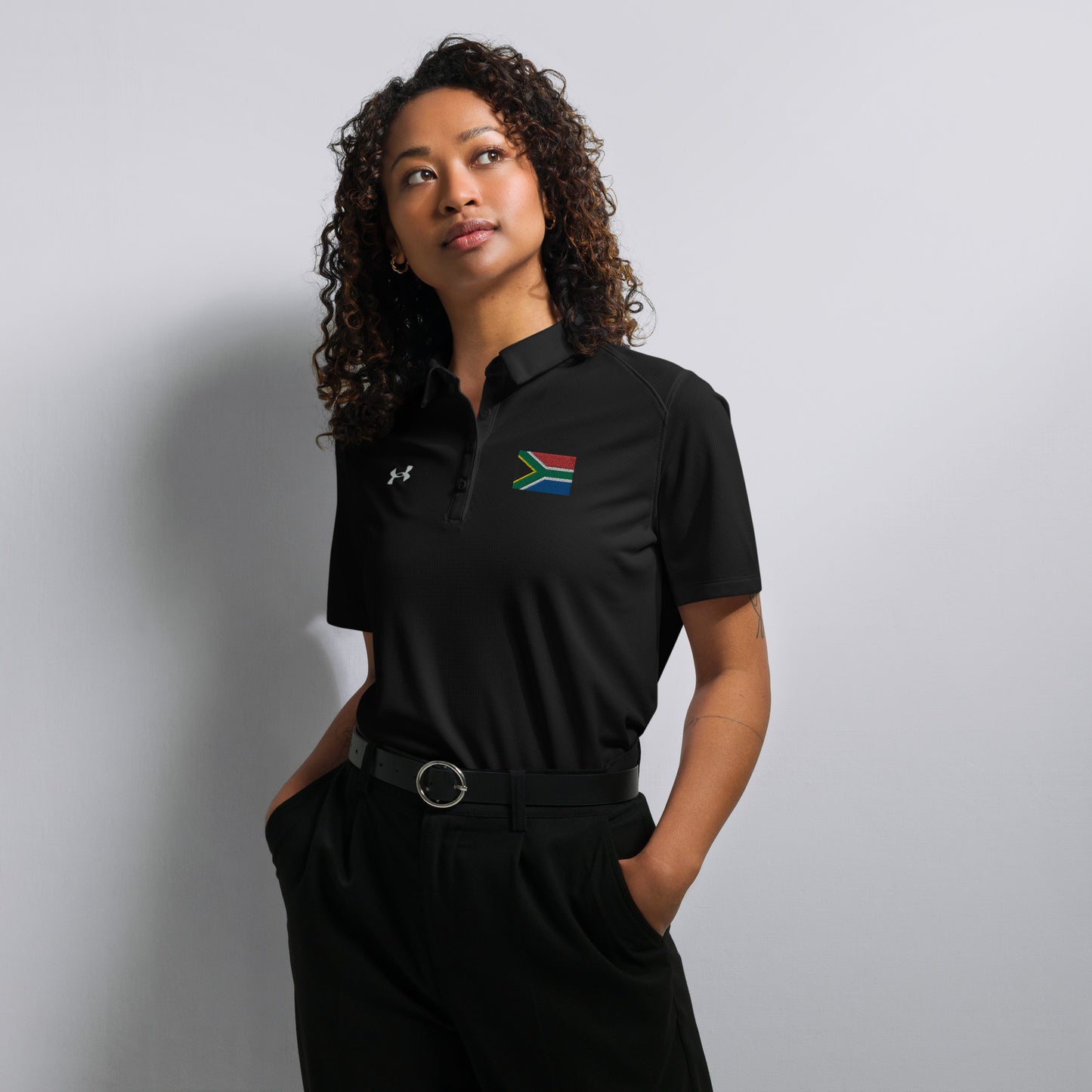 South African Flag Under Armour® women’s polo