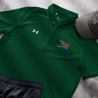 South African Flag Under Armour® women’s polo