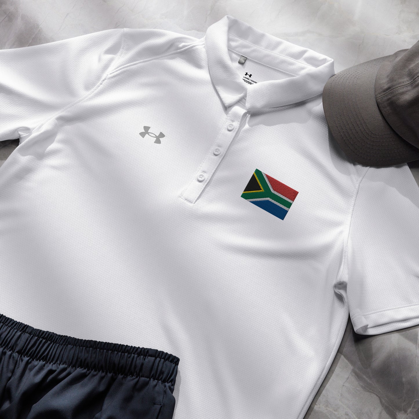 South African Flag Under Armour® women’s polo