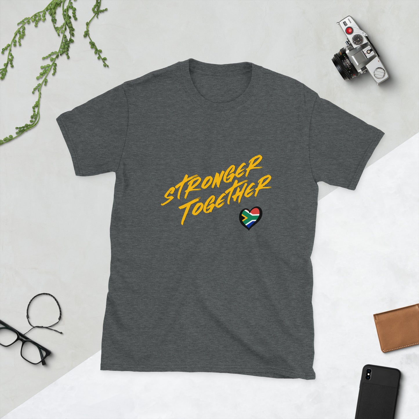 Stronger Together Short-Sleeve Unisex T-Shirt