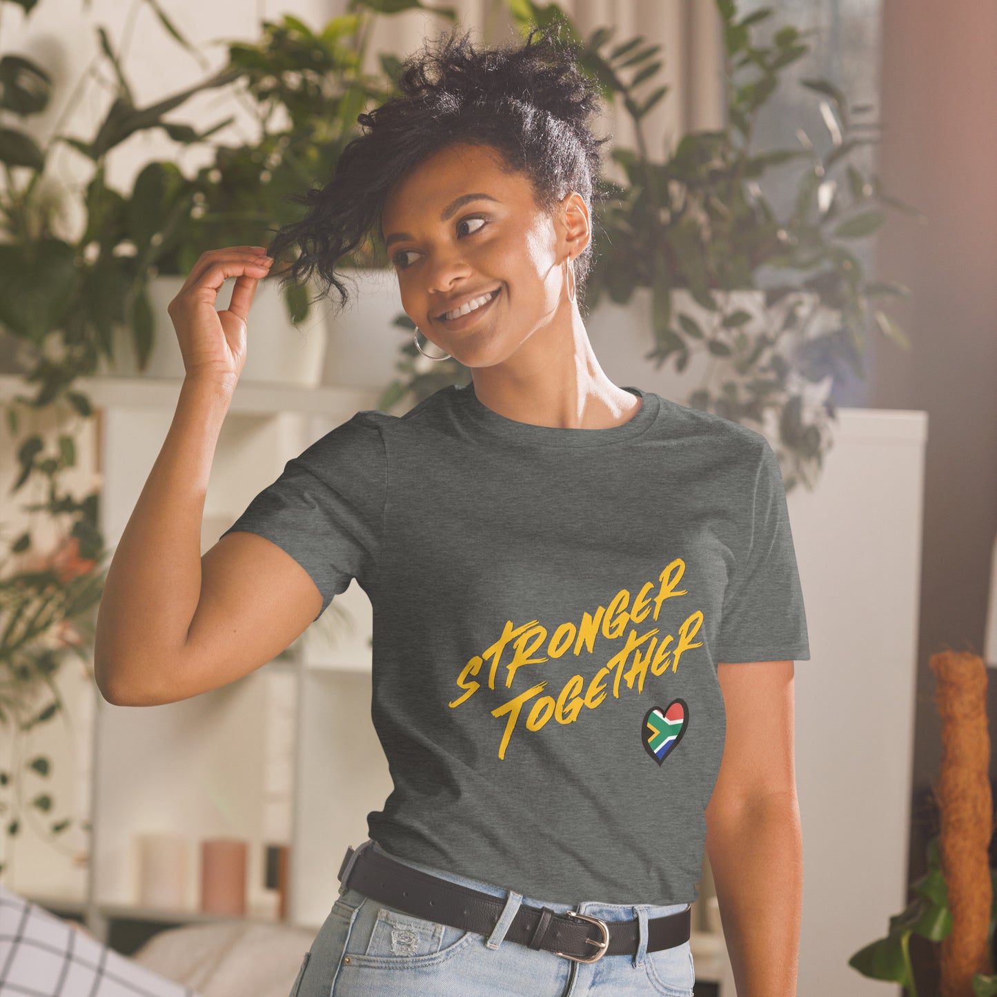 Stronger Together Short-Sleeve Unisex T-Shirt