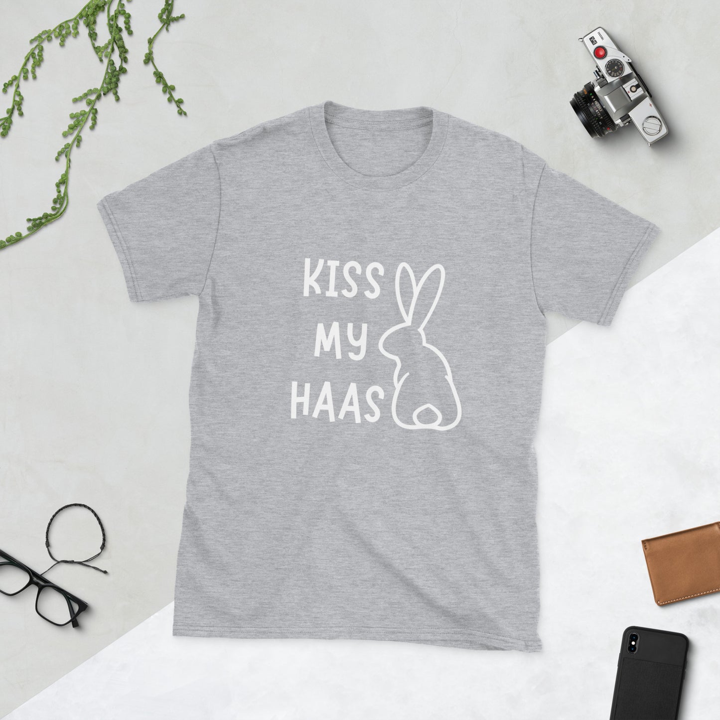 Kiss my Haas Short-Sleeve Unisex T-Shirt