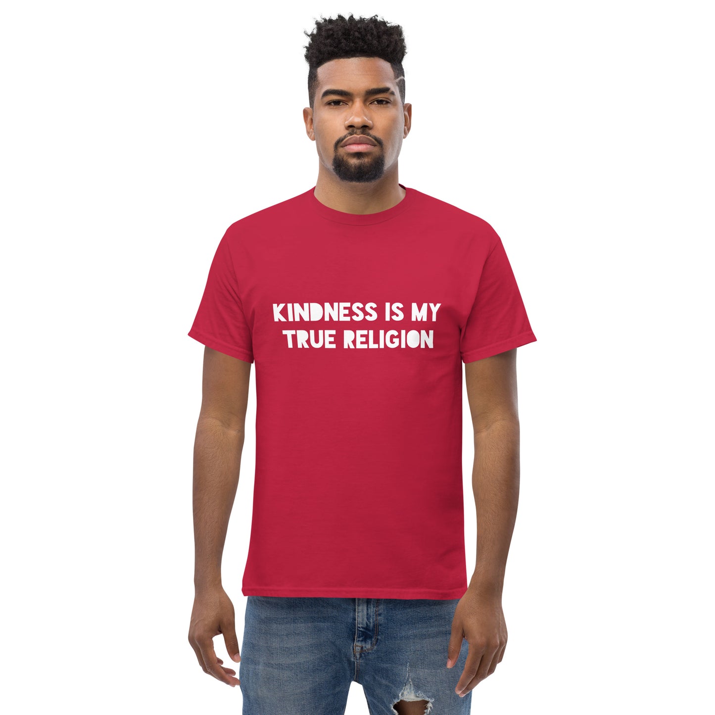 Kindness is my True Religion Unisex classic tee - Darks