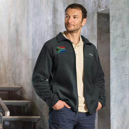 South African Flag Unisex Columbia fleece jacket