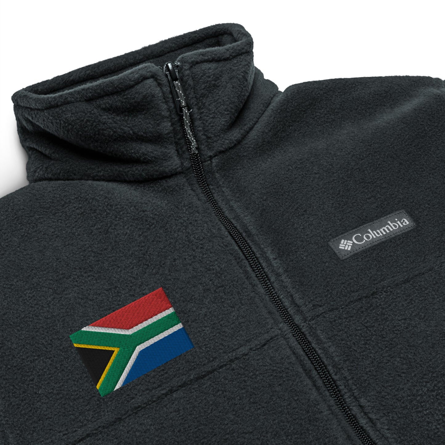 South African Flag Unisex Columbia fleece jacket