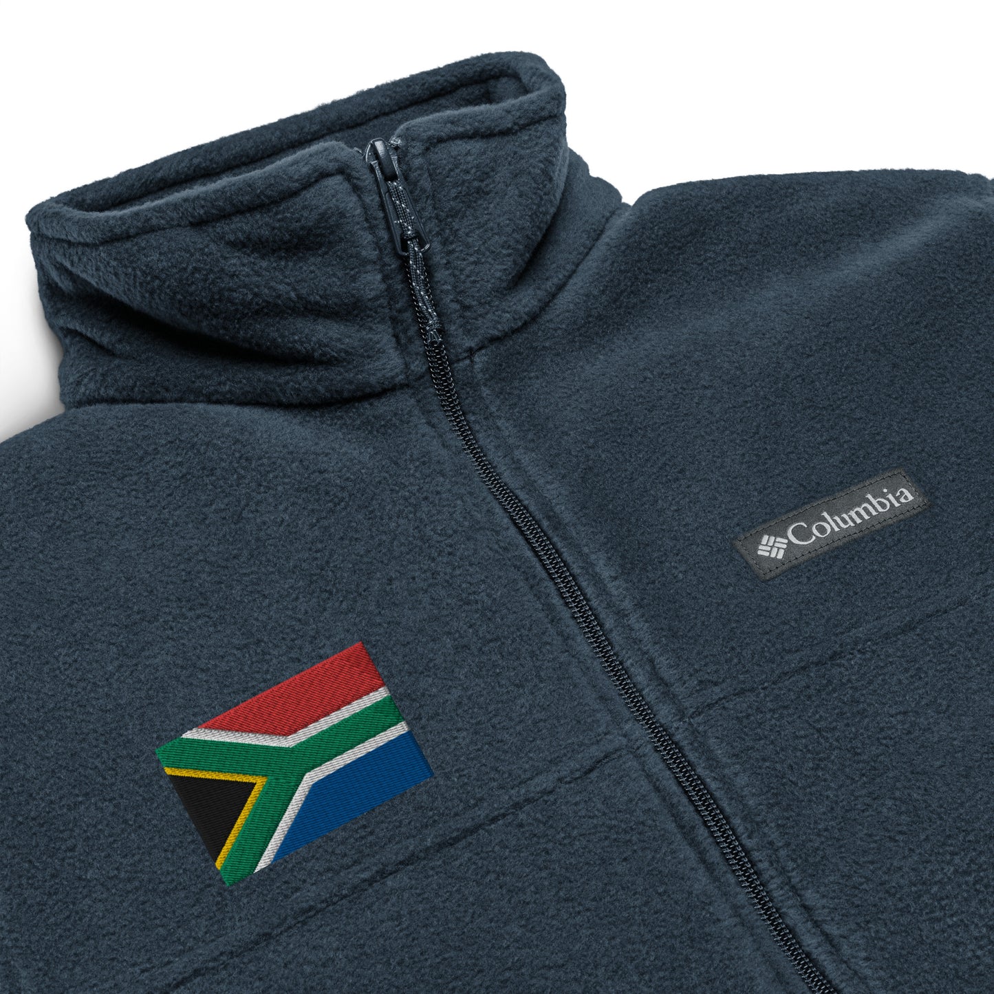 South African Flag Unisex Columbia fleece jacket