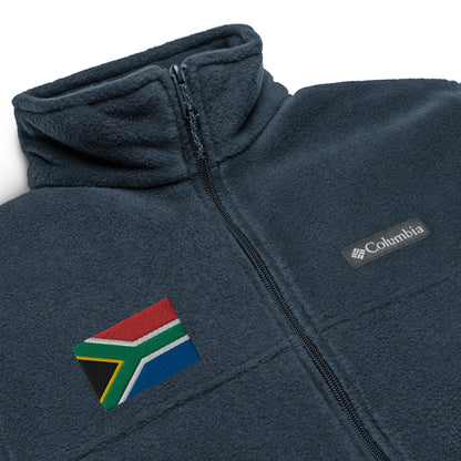 South African Flag Unisex Columbia fleece jacket