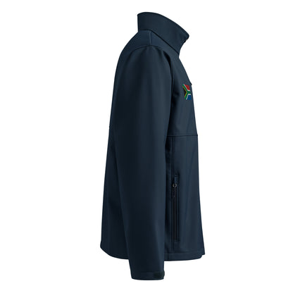 South African Flag Columbia soft shell jacket