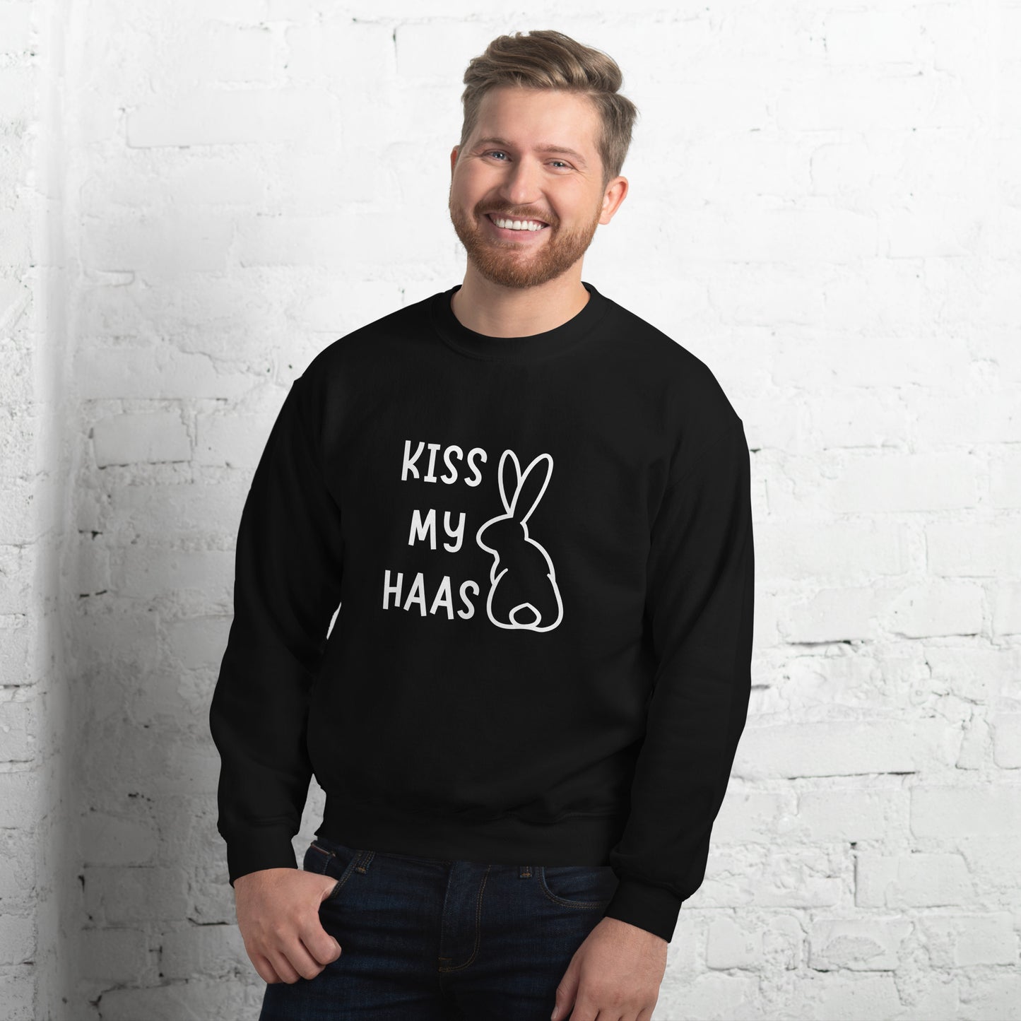 Kiss my Haas Unisex Sweatshirt