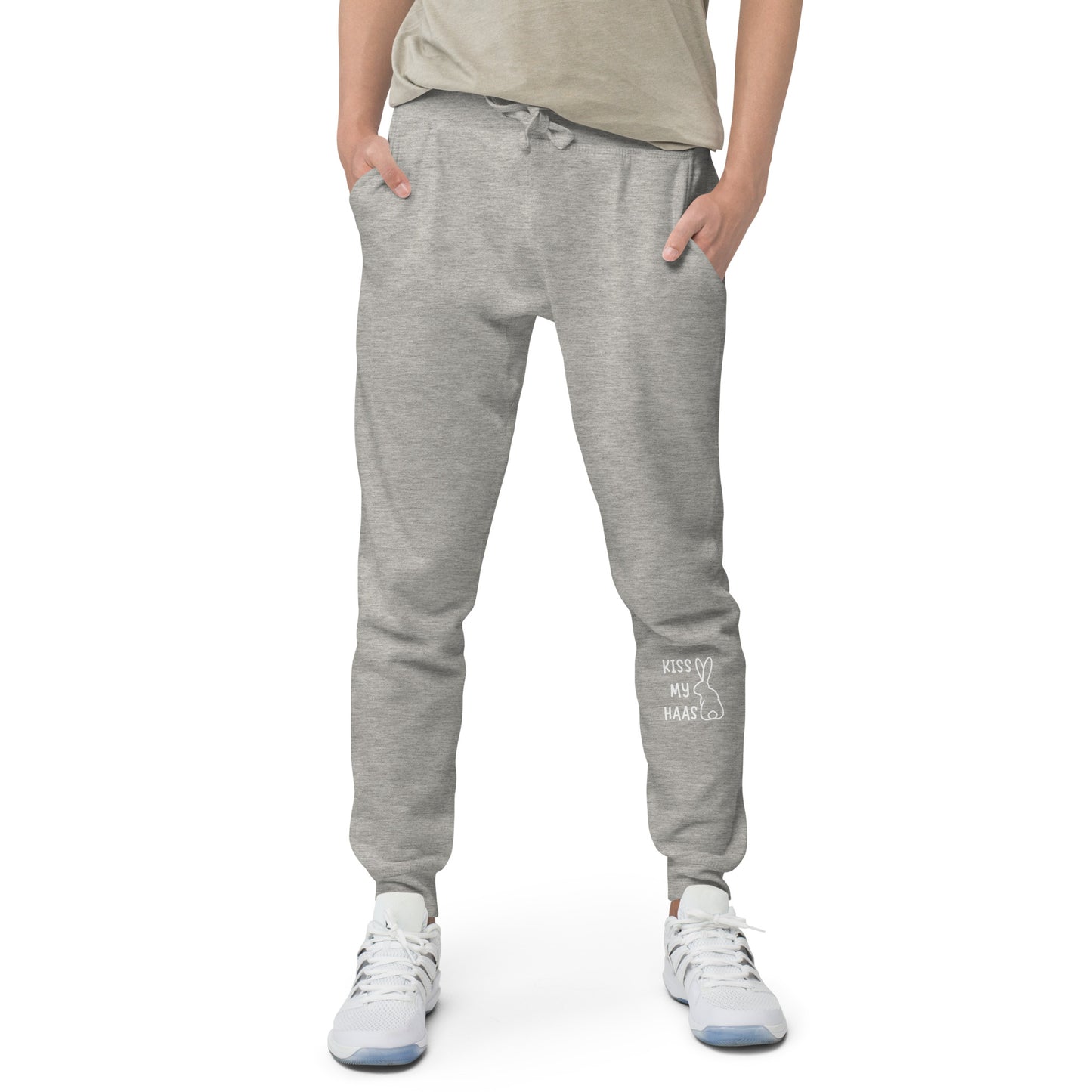 Kiss my Haas Unisex fleece sweatpants