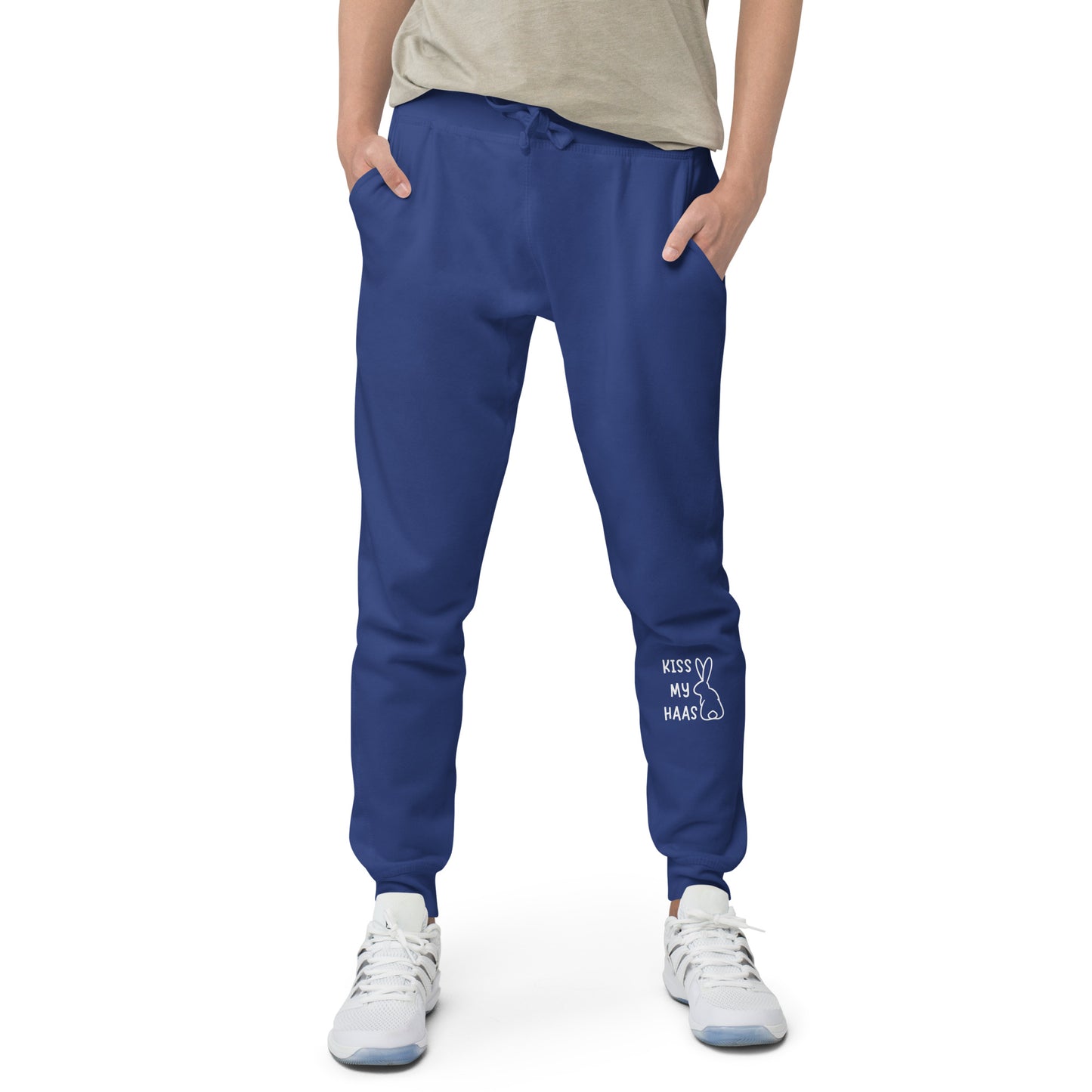 Kiss my Haas Unisex fleece sweatpants