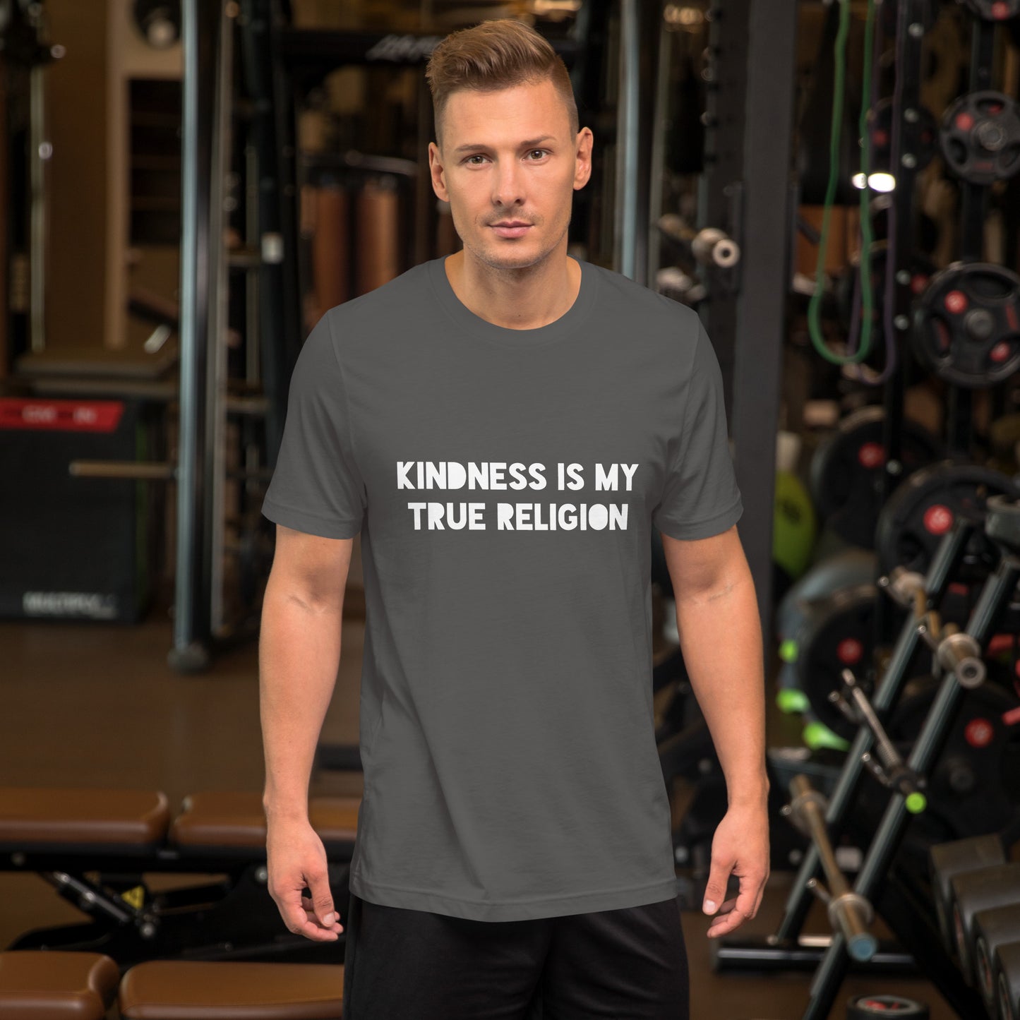 Kindness is my True Religion Unisex t-shirt - Darks