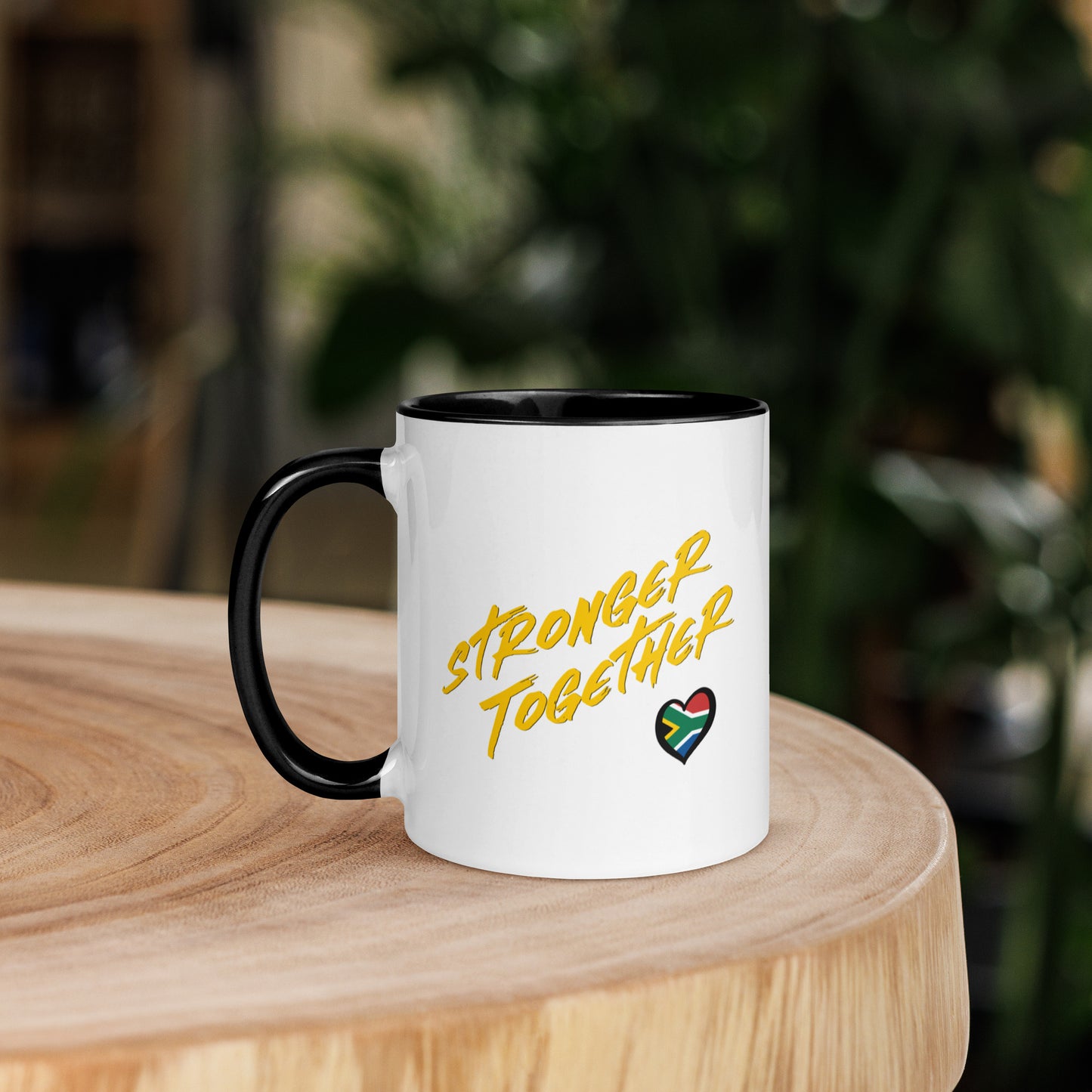 Stronger Together SA Mug with Color Inside