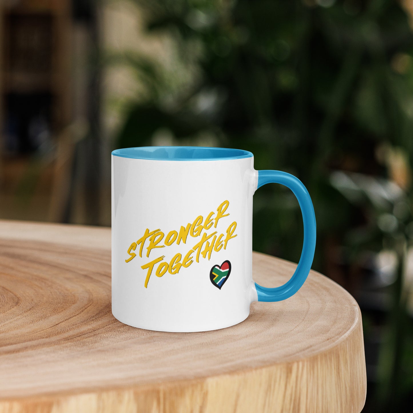 Stronger Together SA Mug with Color Inside