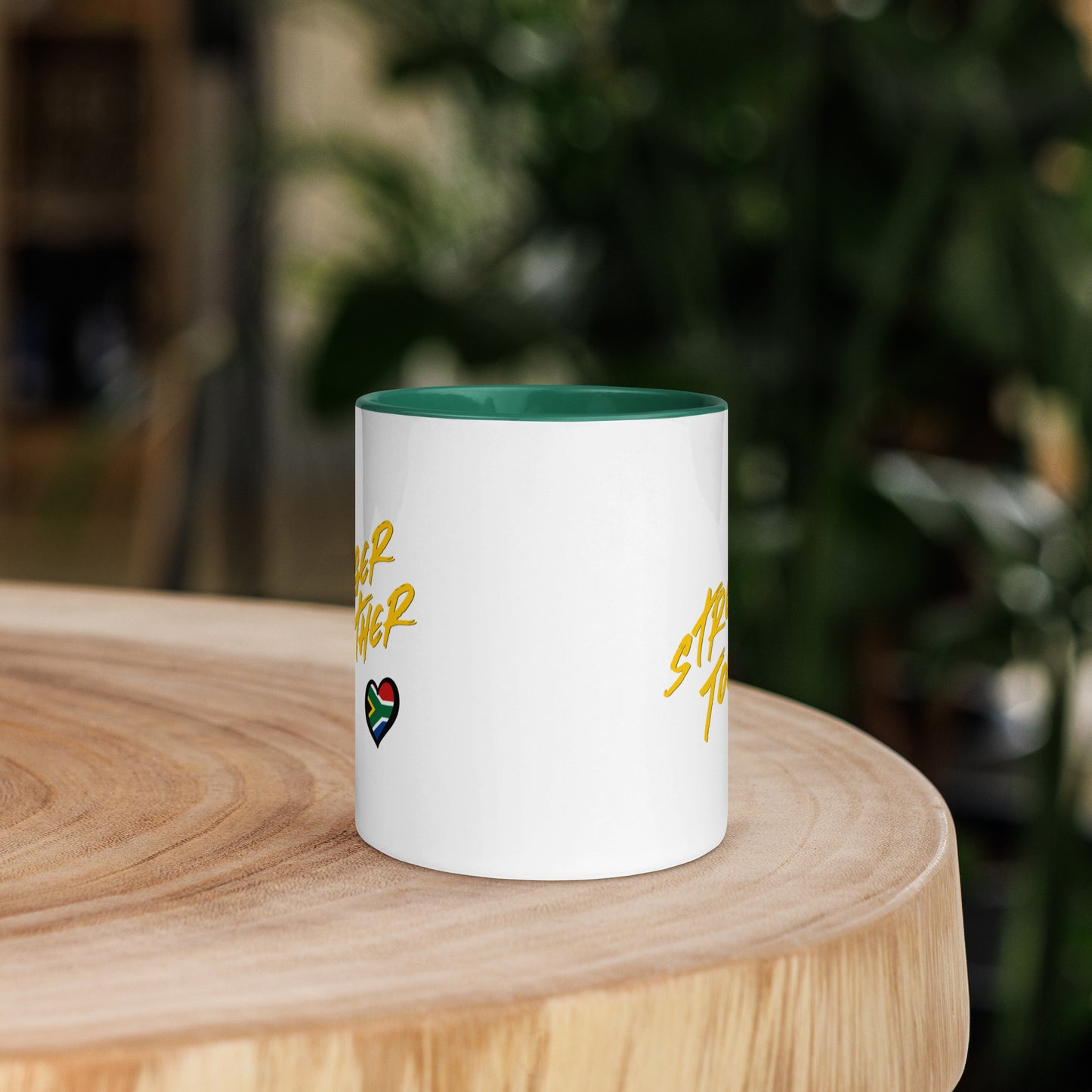 Stronger Together SA Mug with Color Inside