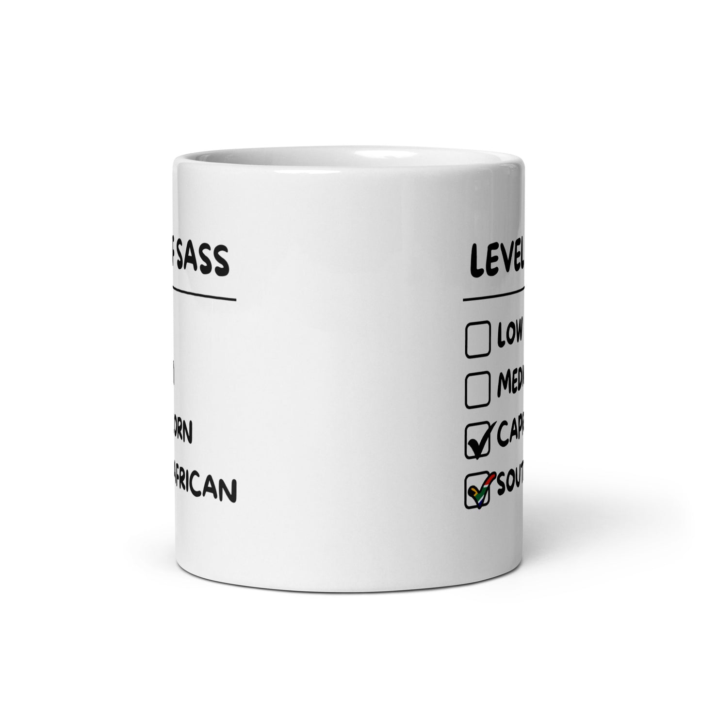 South African Capricorn Mug - White glossy