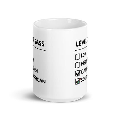 South African Capricorn Mug - White glossy