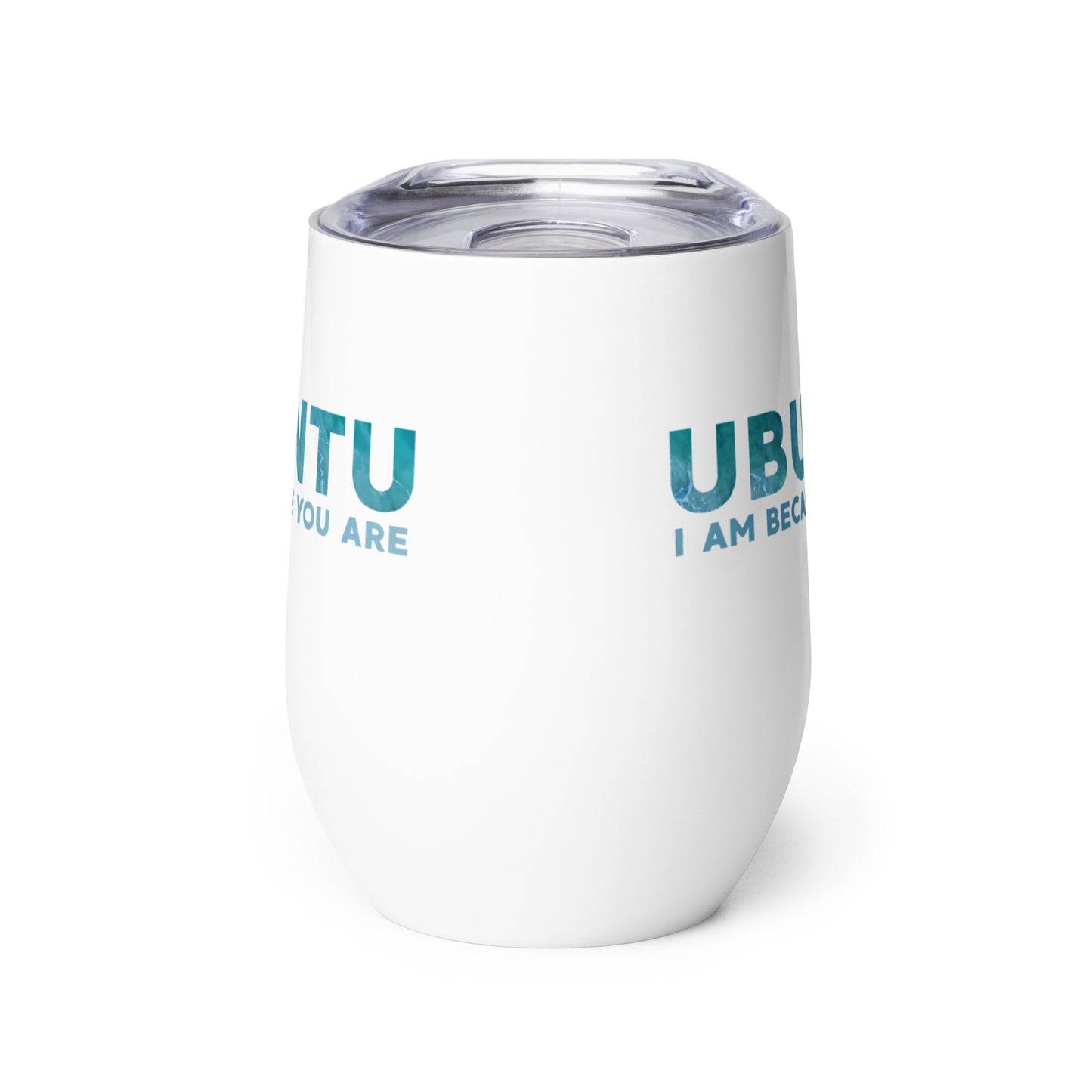 Ubuntu - Ocean - Wine tumbler