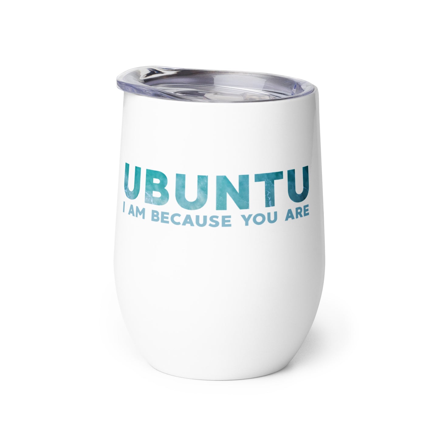 Ubuntu - Ocean - Wine tumbler