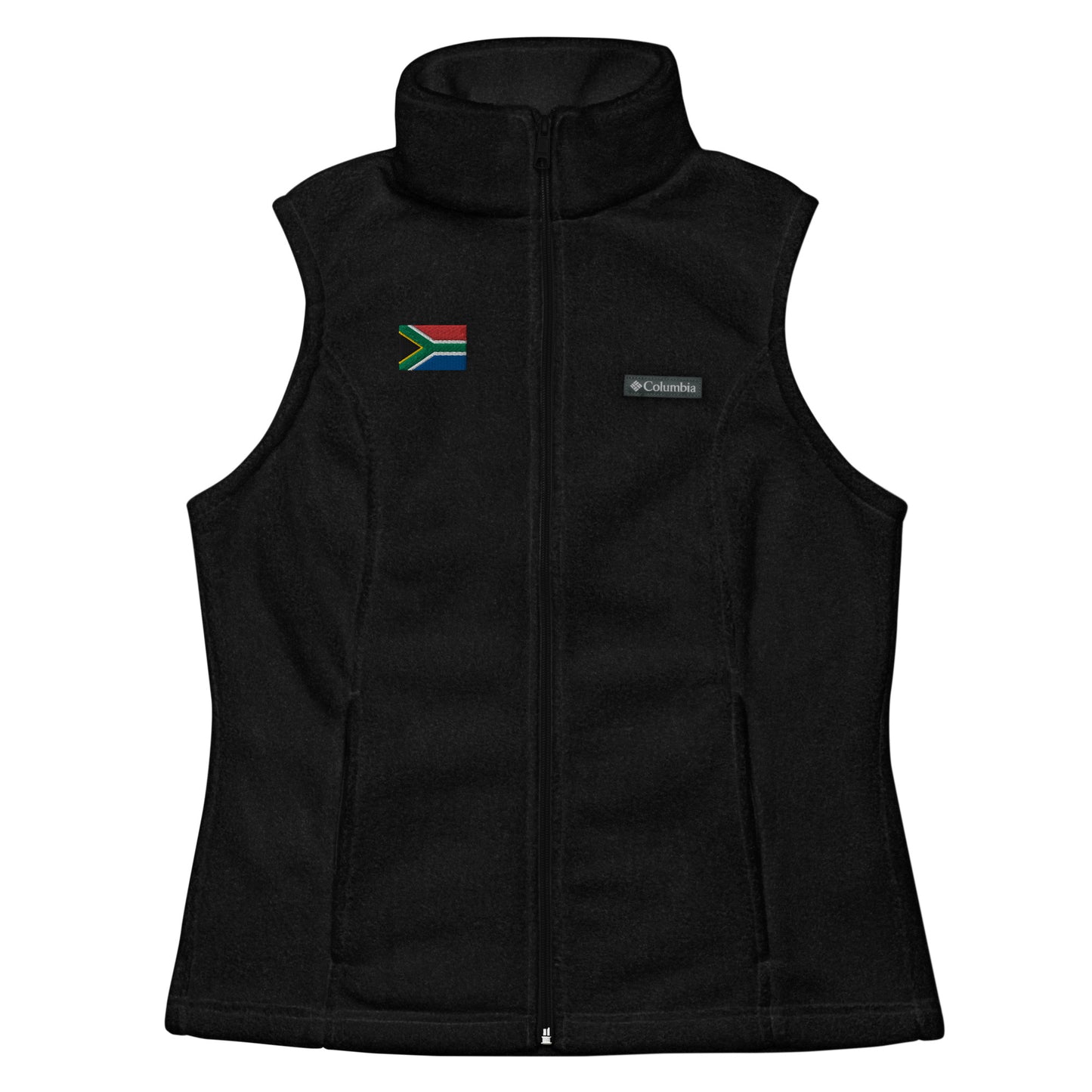 South African Flag Women’s Columbia fleece vest