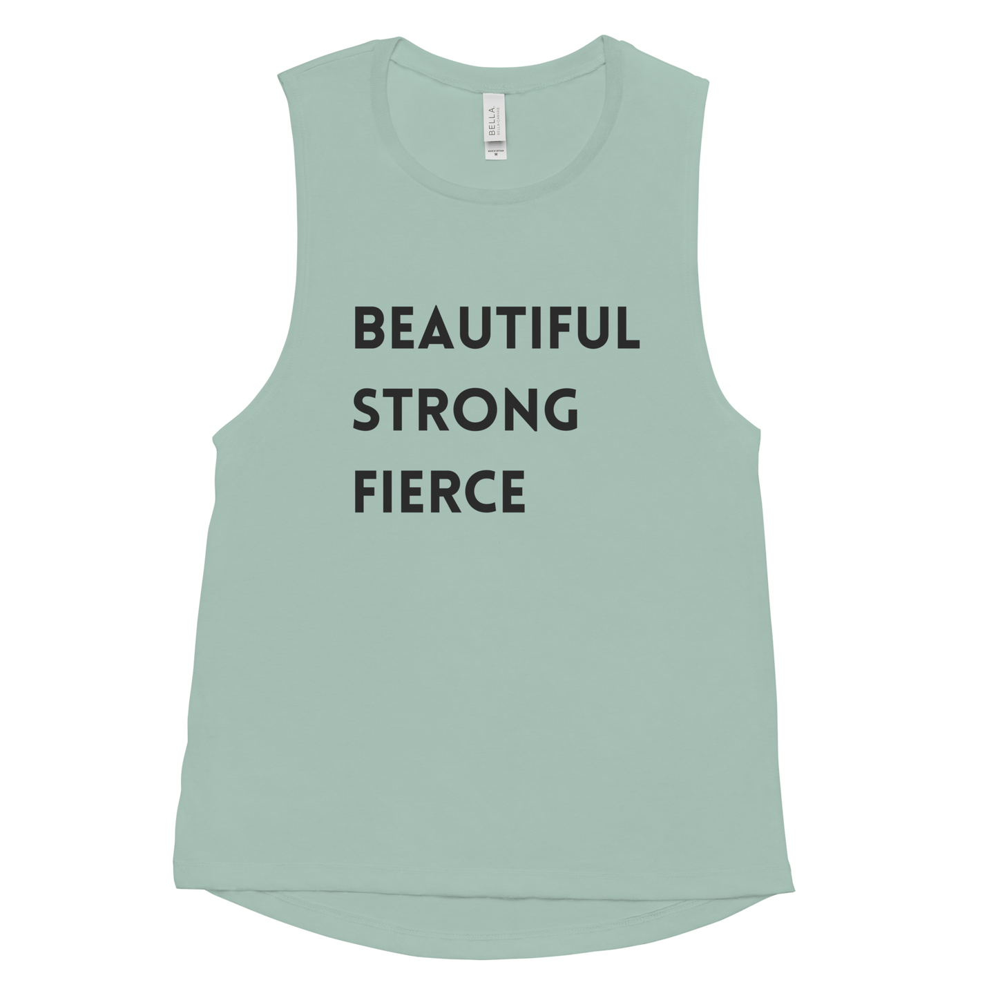 Beautiful Strong Fierce Ladies’ Muscle Tank