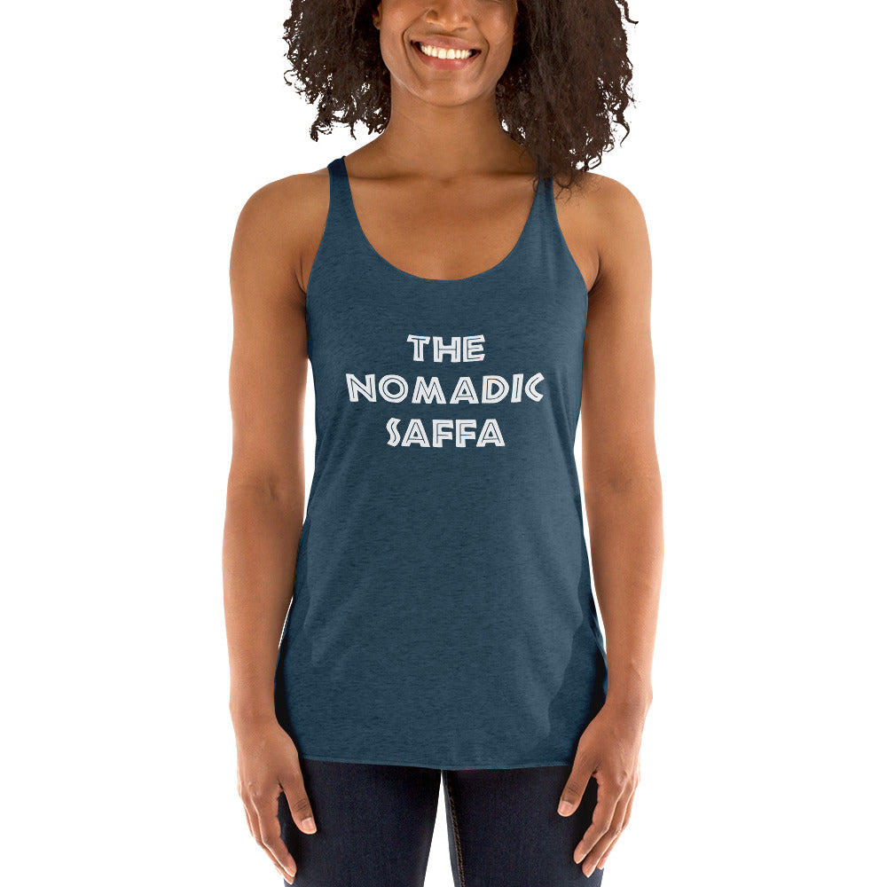 The Nomadic Saffa Women's Racerback Tank - Dark colours