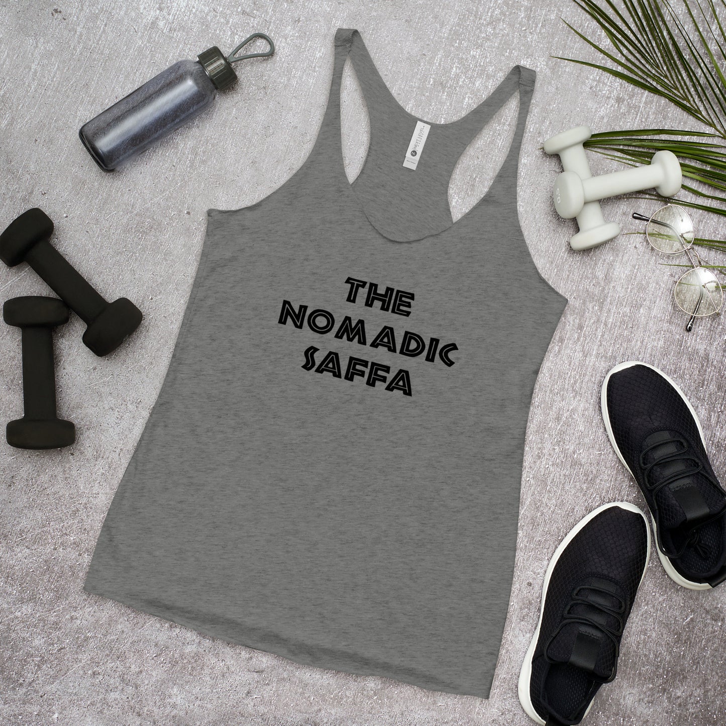 The Nomadic Saffa Women's Racerback Tank