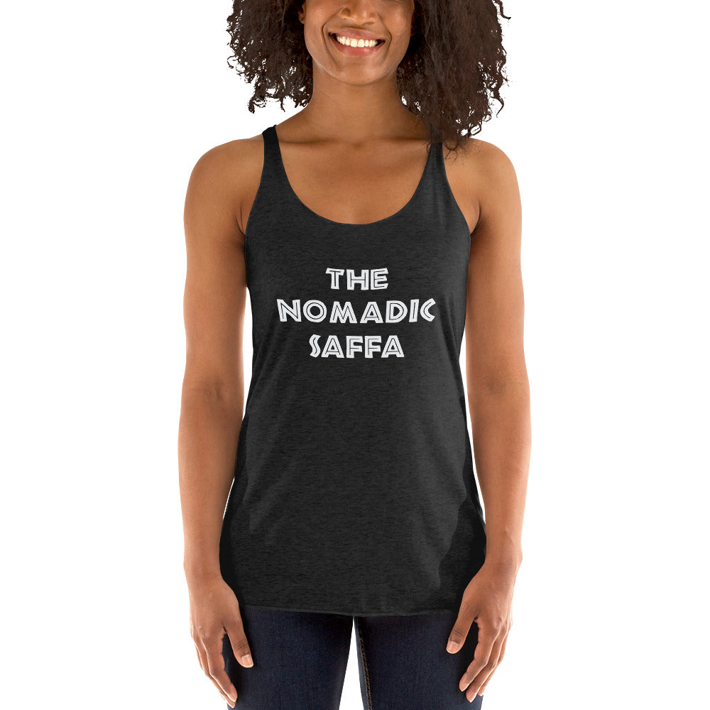 The Nomadic Saffa Women's Racerback Tank - Dark colours