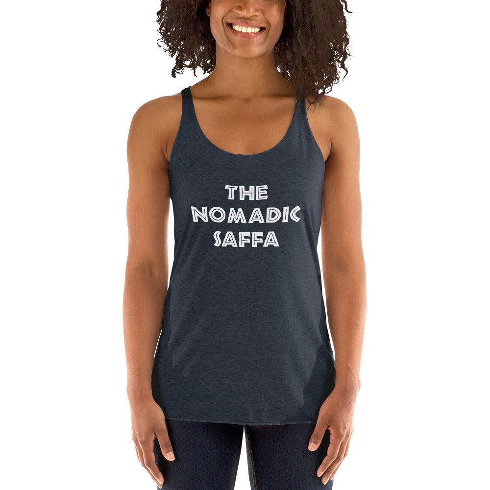 The Nomadic Saffa Women's Racerback Tank - Dark colours