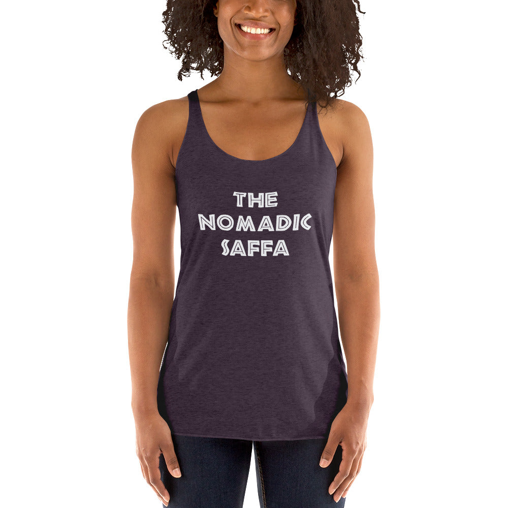 The Nomadic Saffa Women's Racerback Tank - Dark colours