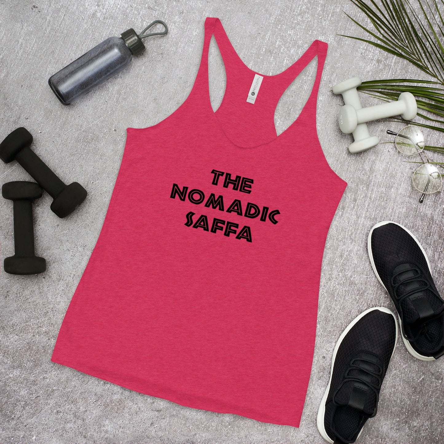 The Nomadic Saffa Women's Racerback Tank