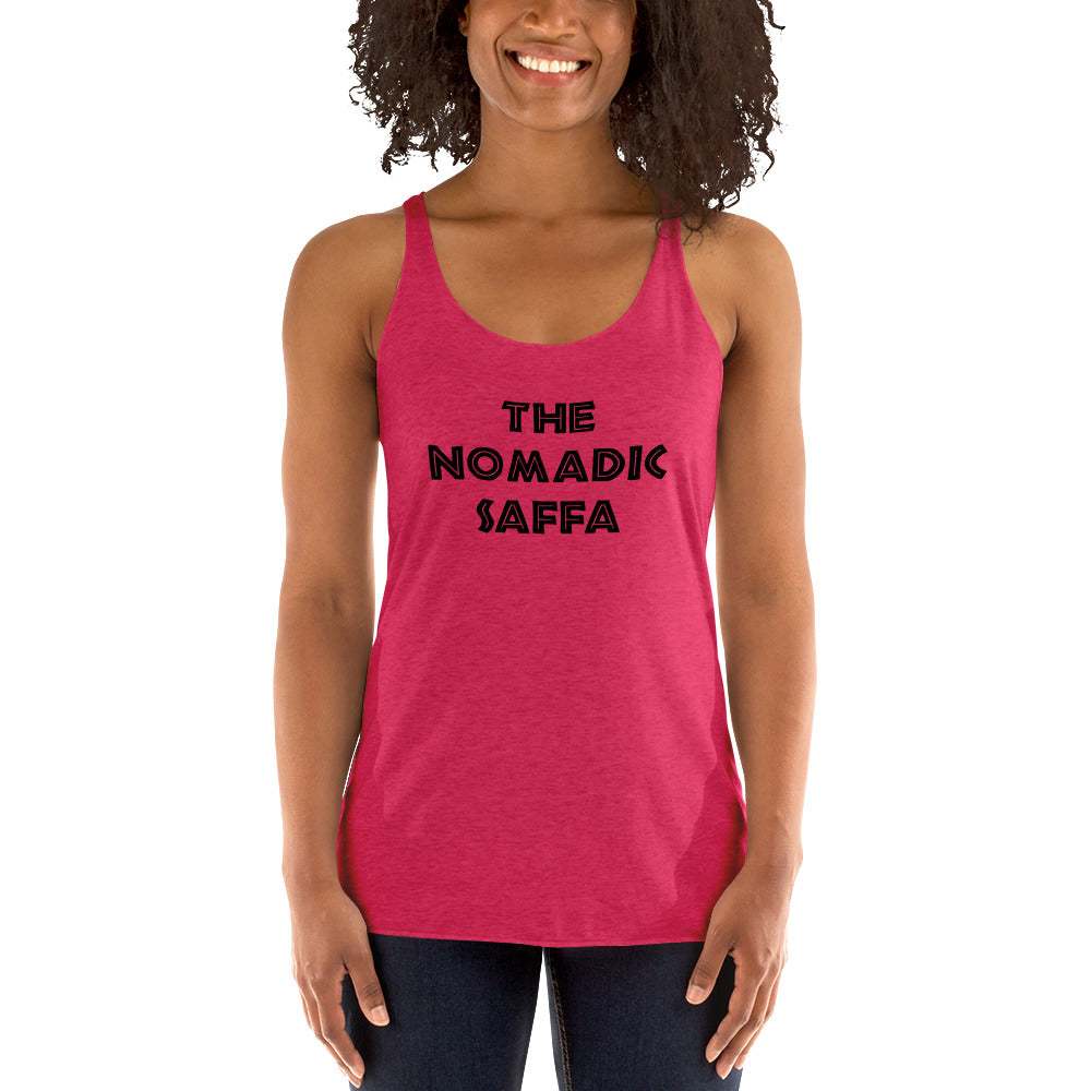 The Nomadic Saffa Women's Racerback Tank