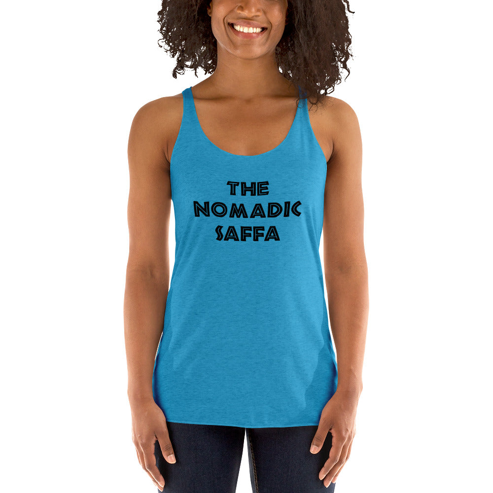 The Nomadic Saffa Women's Racerback Tank