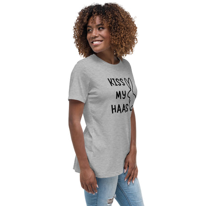 Kiss my Haas Women's Relaxed T-Shirt