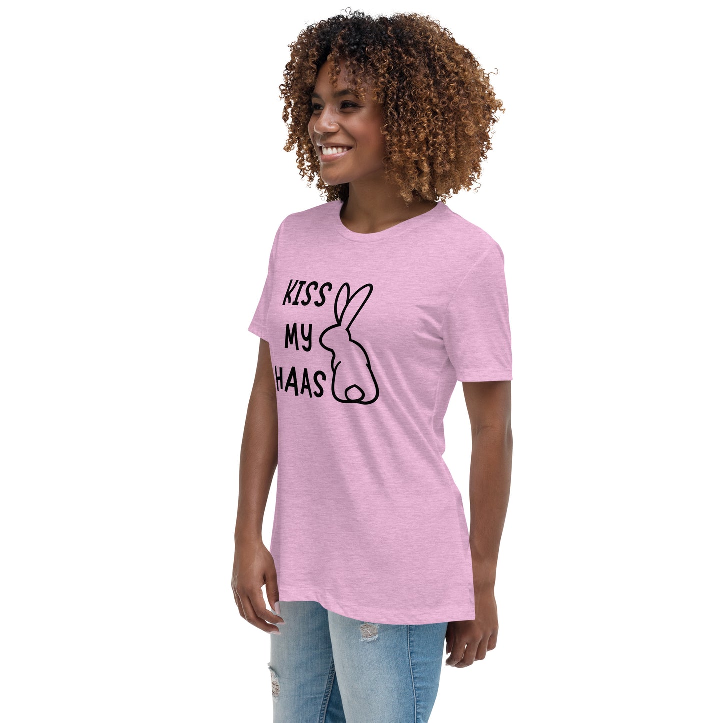 Kiss my Haas Women's Relaxed T-Shirt