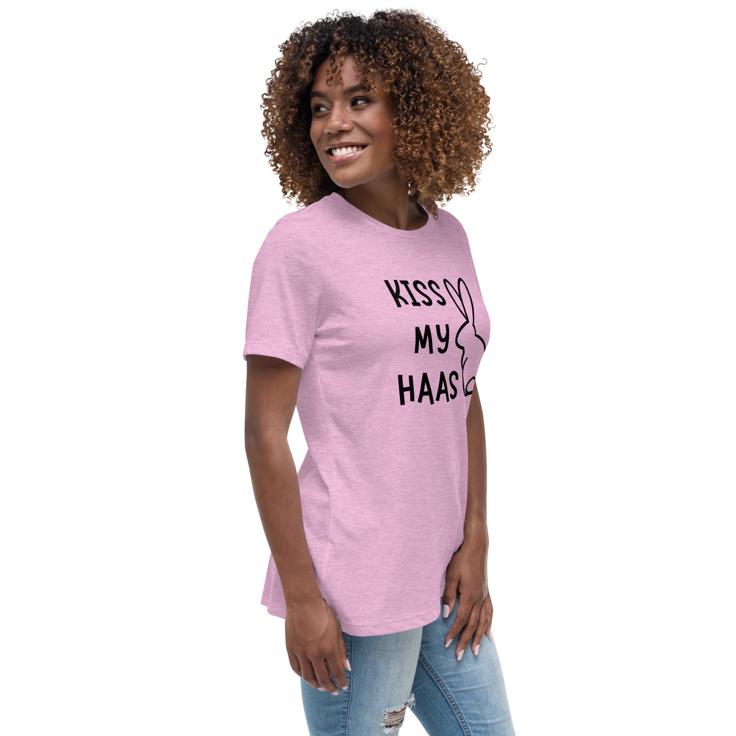 Kiss my Haas Women's Relaxed T-Shirt