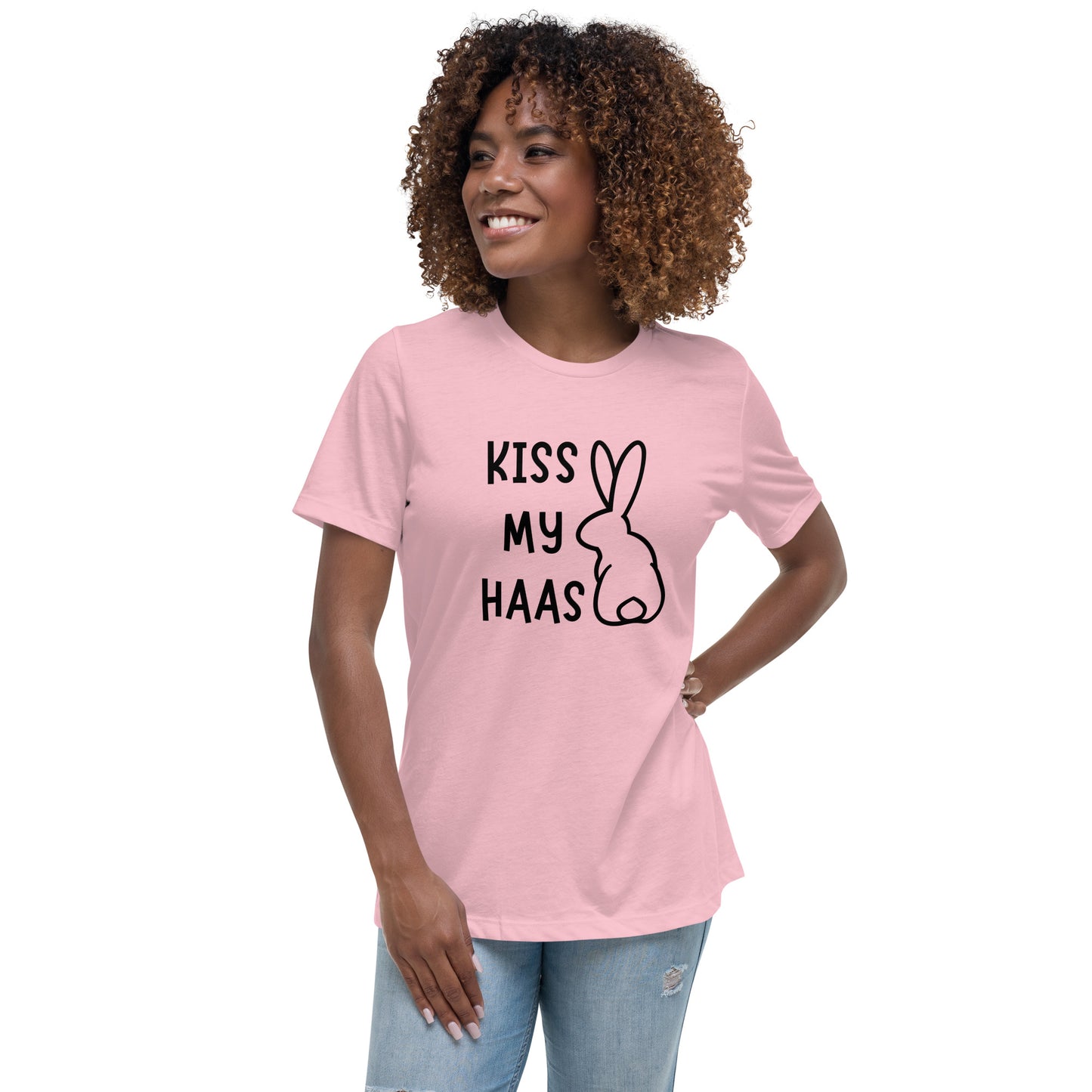 Kiss my Haas Women's Relaxed T-Shirt