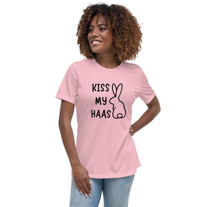 Kiss my Haas Women's Relaxed T-Shirt