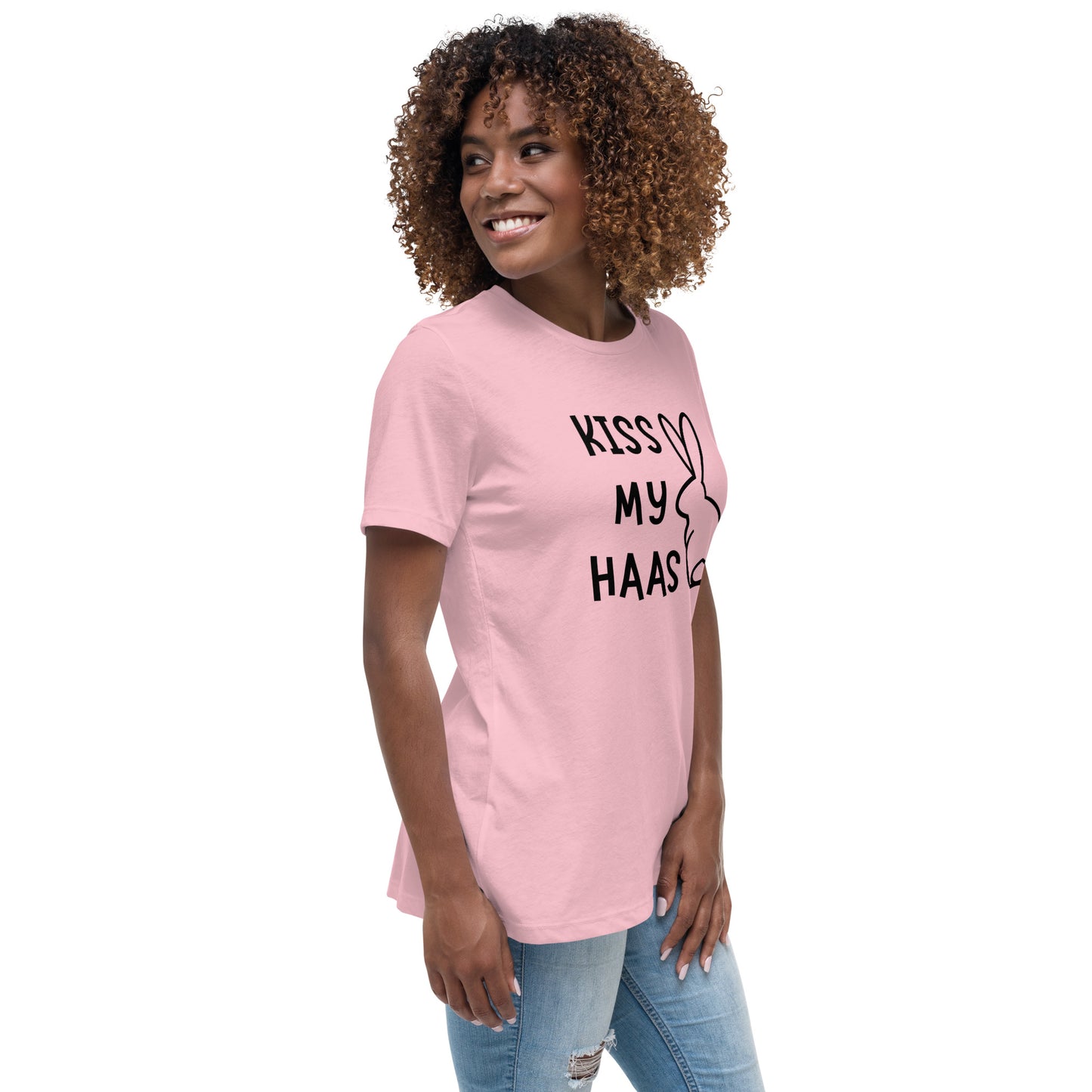 Kiss my Haas Women's Relaxed T-Shirt