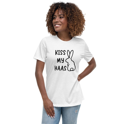 Kiss my Haas Women's Relaxed T-Shirt