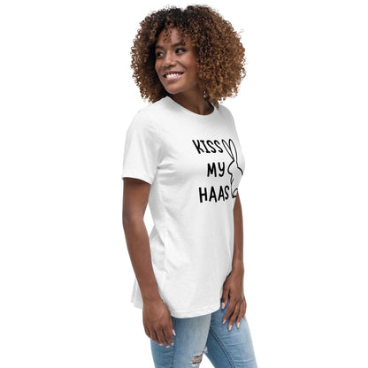 Kiss my Haas Women's Relaxed T-Shirt