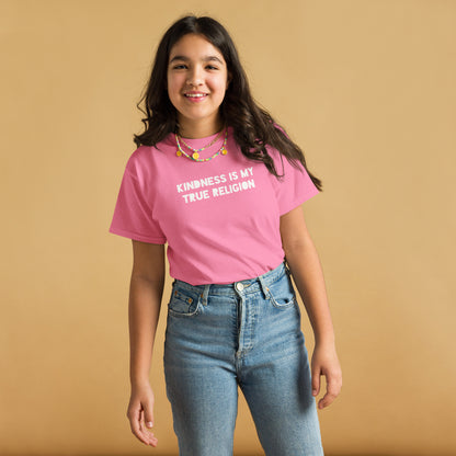 Kindness is my True Religion Youth classic tee