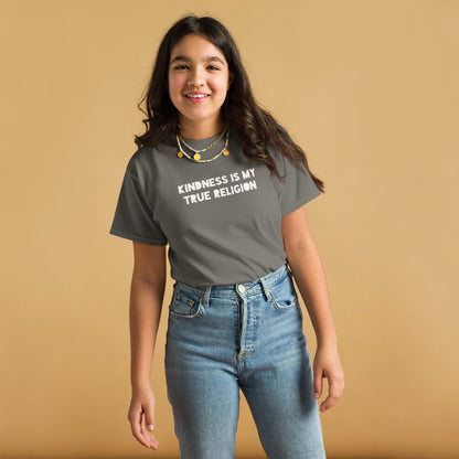 Kindness is my True Religion Youth classic tee