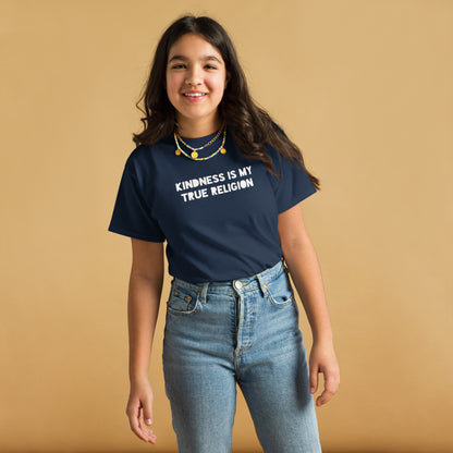 Kindness is my True Religion Youth classic tee