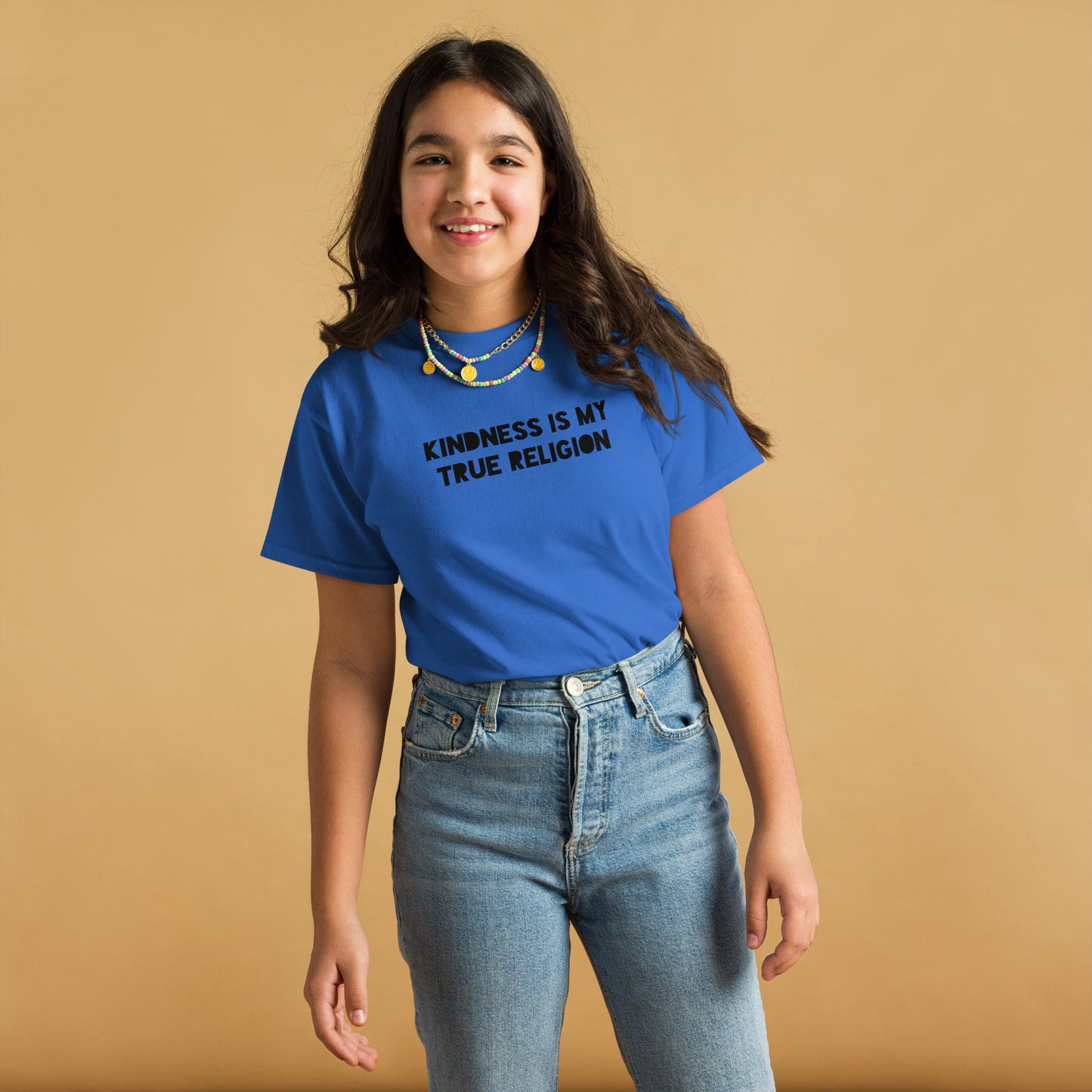 Kindness is my True Religion Youth classic tee