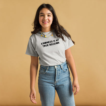 Kindness is my True Religion Youth classic tee