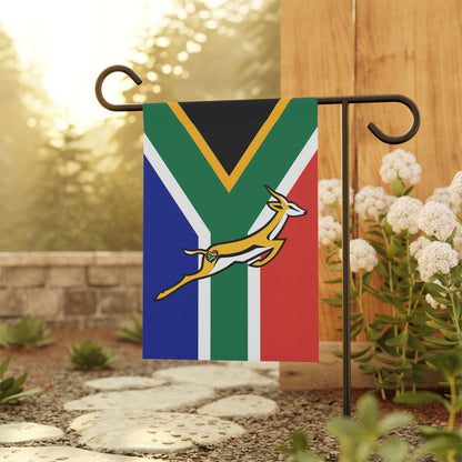 SA Springbok Rugby fan Garden & House Banner (pole note incl.) - The Nomadic Saffa