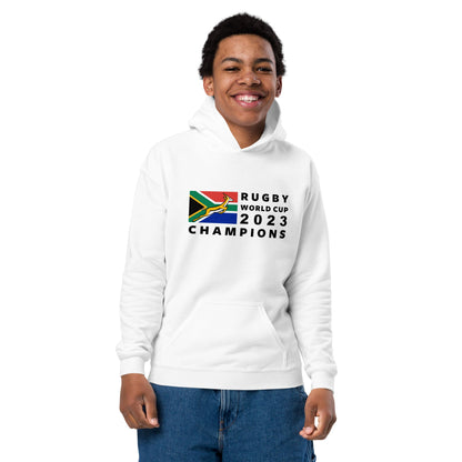 Springbok Rugby World Cup Champions 2023 Youth heavy blend hoodie - The Nomadic Saffa