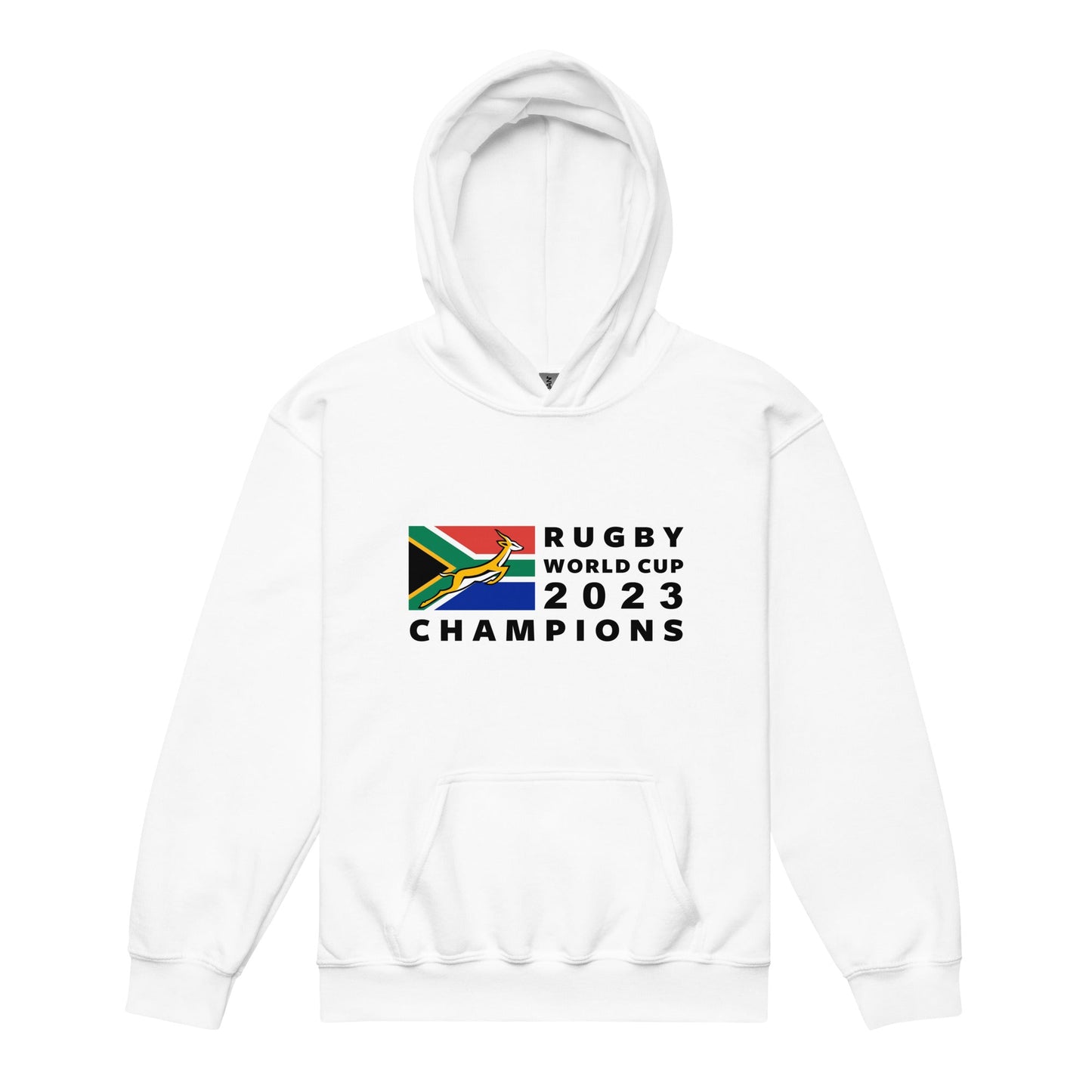 Springbok Rugby World Cup Champions 2023 Youth heavy blend hoodie - The Nomadic Saffa