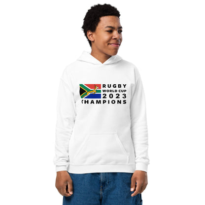 Springbok Rugby World Cup Champions 2023 Youth heavy blend hoodie - The Nomadic Saffa